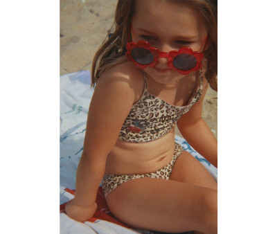 Occhiali da Sole Junior Flower Red (5-10 anni)