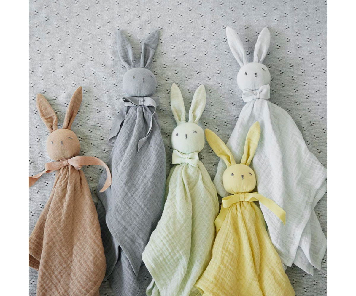 Doudou Blinkie Mineral Green Personalizzabile