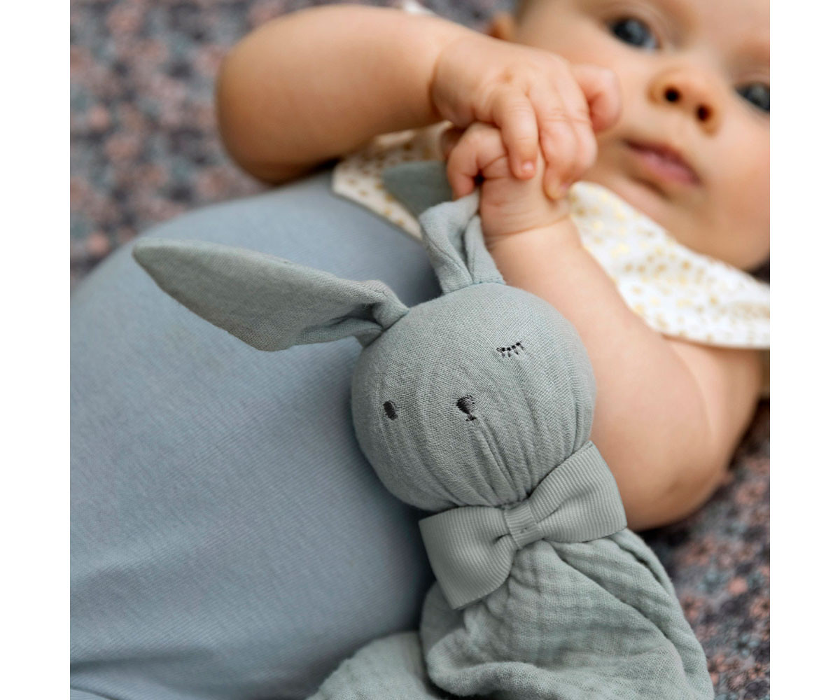 Doudou Blinkie Mineral Green Personalizzabile