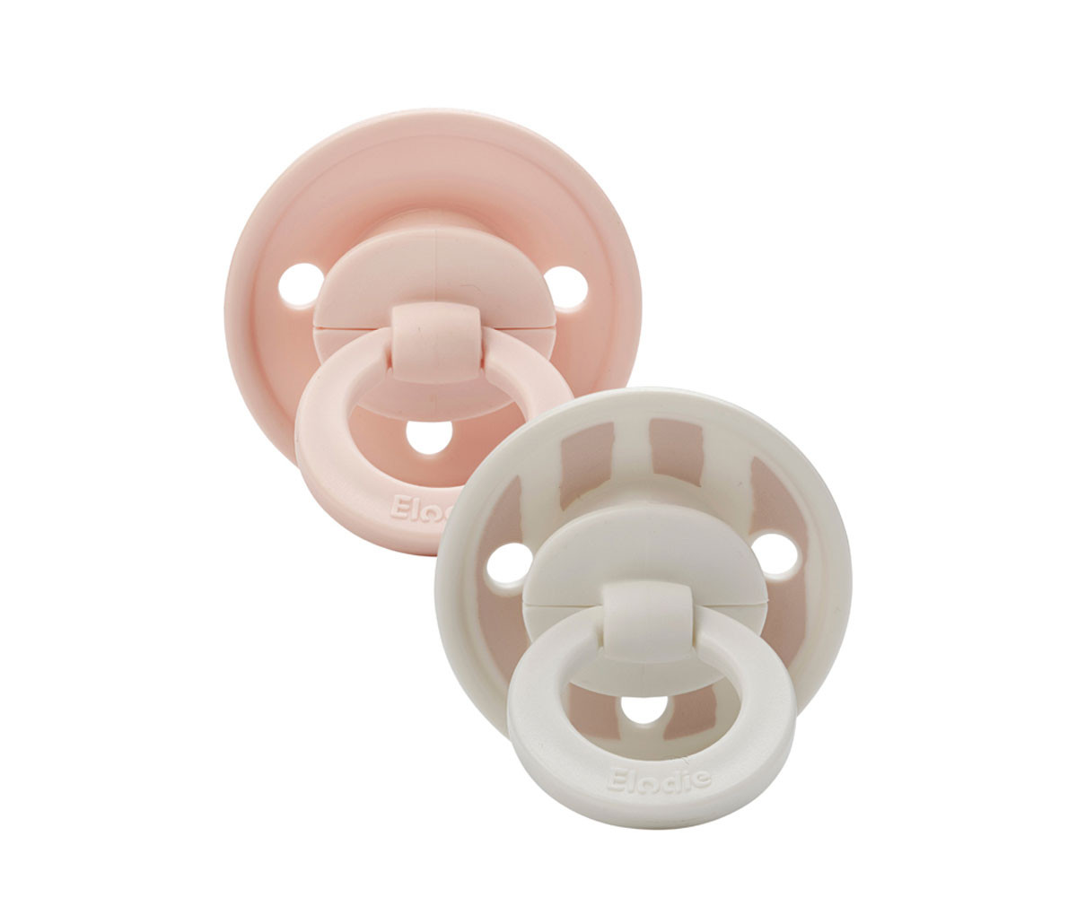 2 Succhietti Silicone Binky Candy Stripes +3mesi