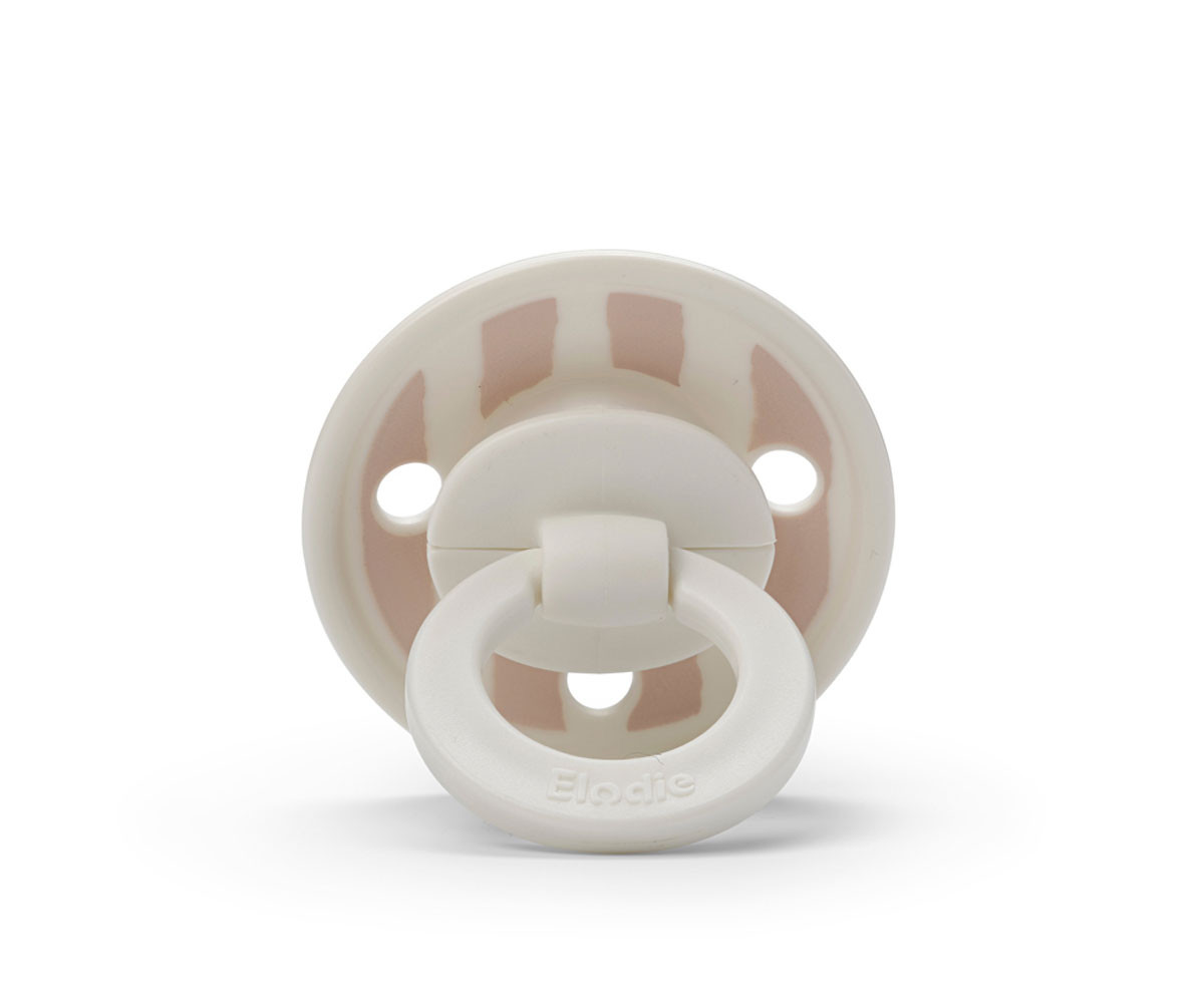 2 Succhietti Silicone Binky Candy Stripes +3mesi