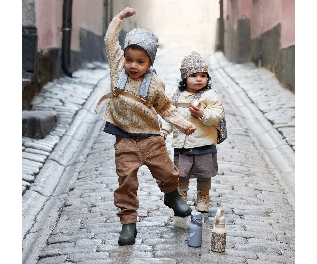 Borraccia Acciaio Elodie Details Blue Garden