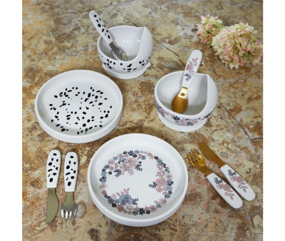 Set Pappa Silicone Blue Garden