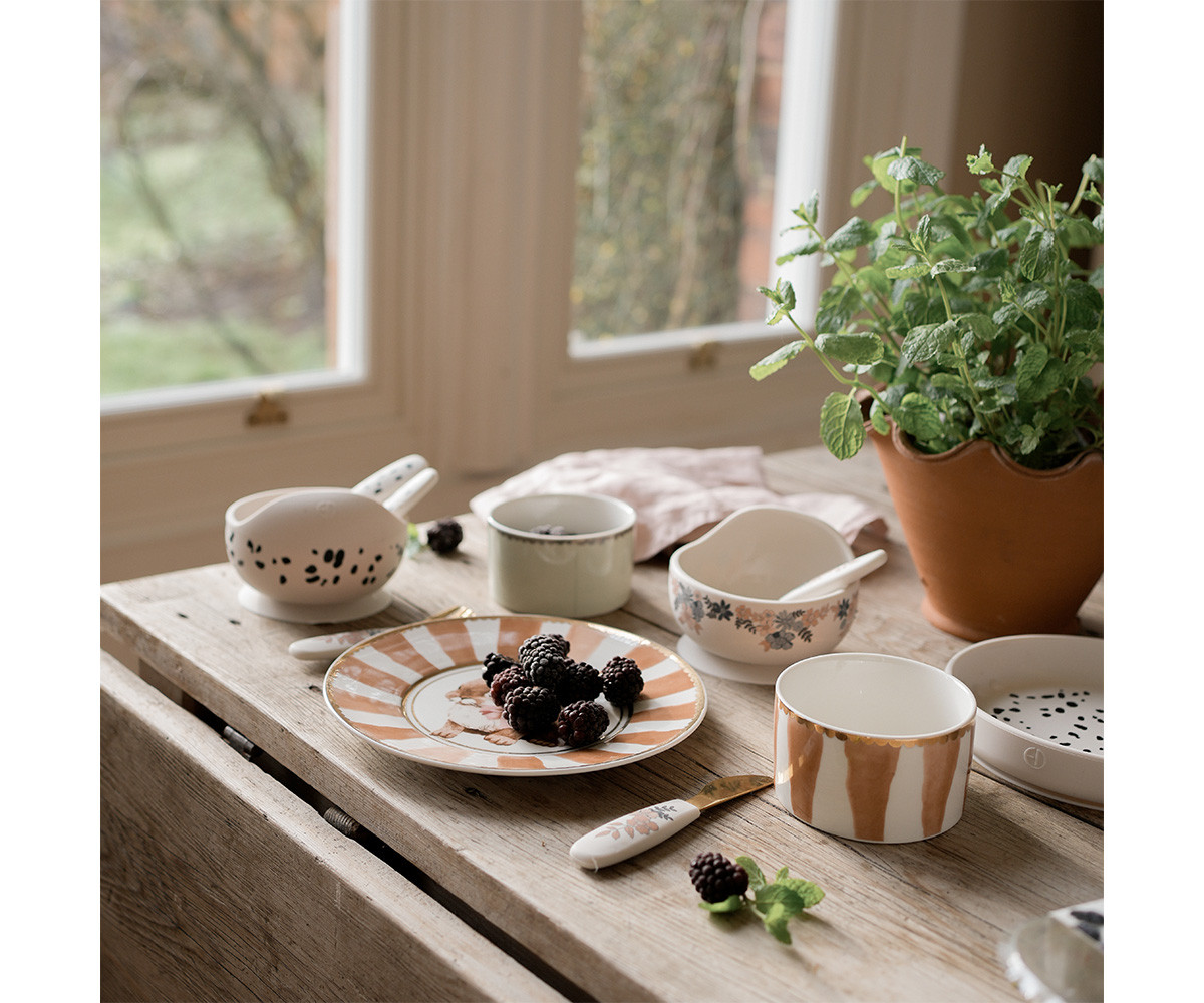 Set Pappa Silicone Blue Garden