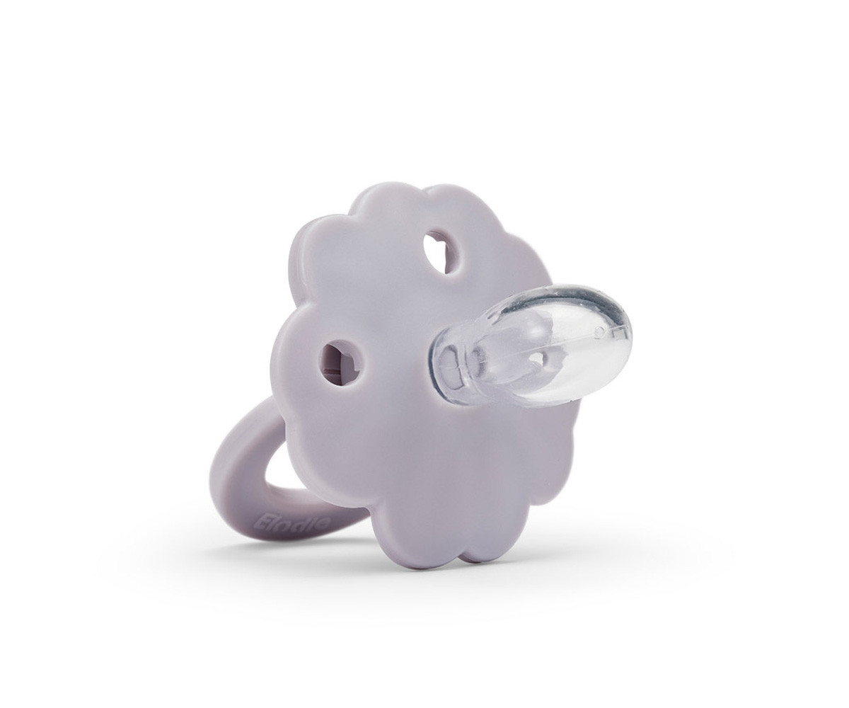 Chupete Silicona Binky Bloom Lavender Love +3meses