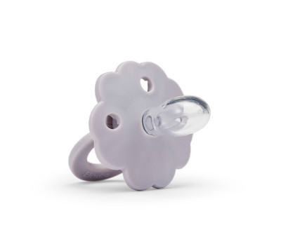 Chupete Silicona Binky Bloom Lavender Love +3meses