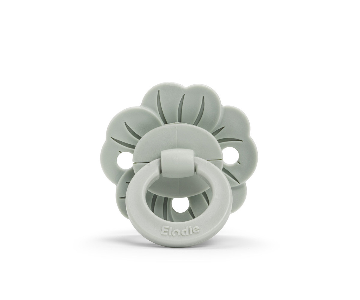 Succhietto Silicone Binky BloomMineral Green +3mesi