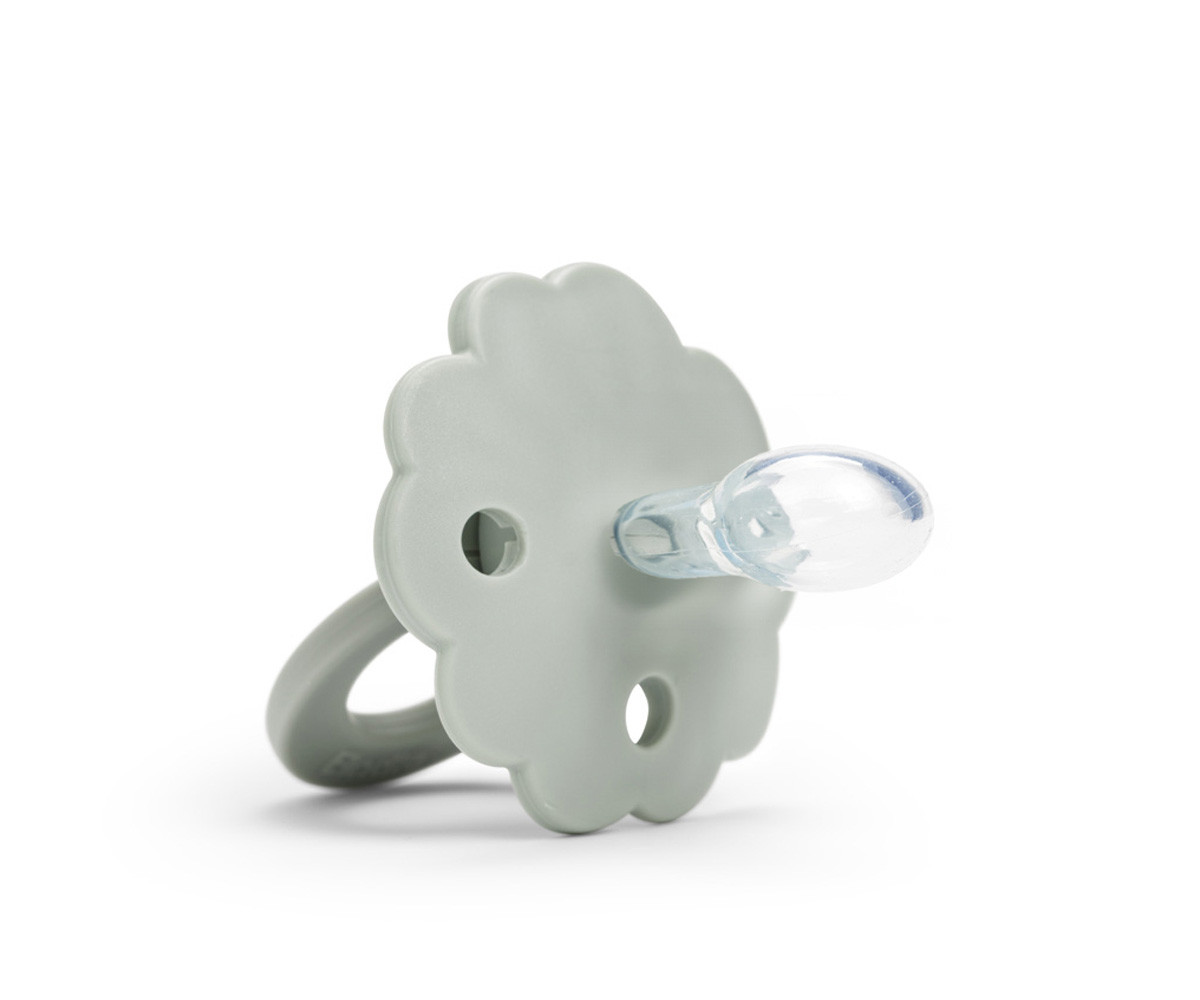 Succhietto Silicone Binky BloomMineral Green +3mesi