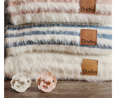 Chupete Silicona Binky Bloom Powder Pink 0-6 meses