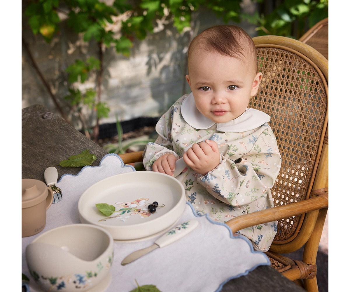 Set de Plato y Cubiertos de Silicona Bunny Darling