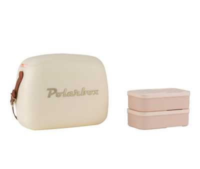 Frigobox CoolerBag con 2 Contenitori Gold Cream 6L