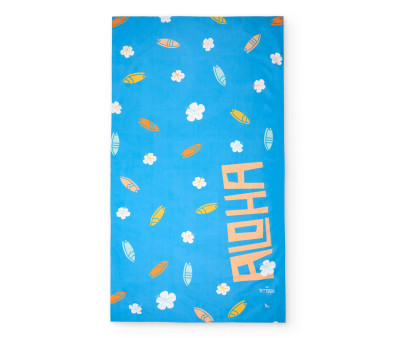 Telo Spiaggia Large Microfibra Surf