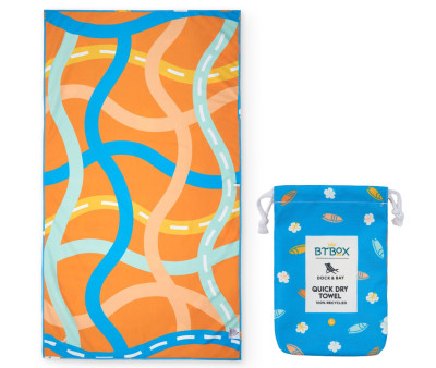 Telo Spiaggia Large Microfibra Surf