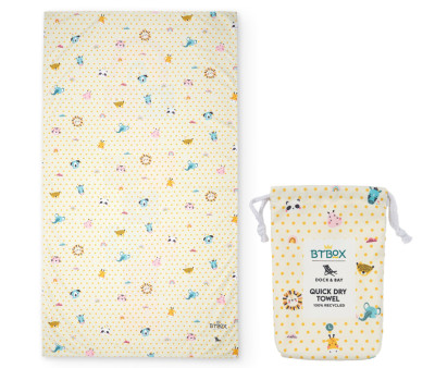 Toalla Playa Large Microfibra Zoo