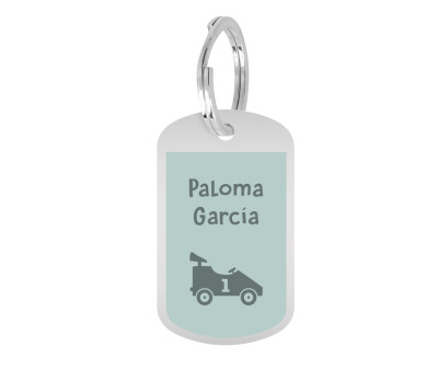 Llavero Mochila Coche de Carreras