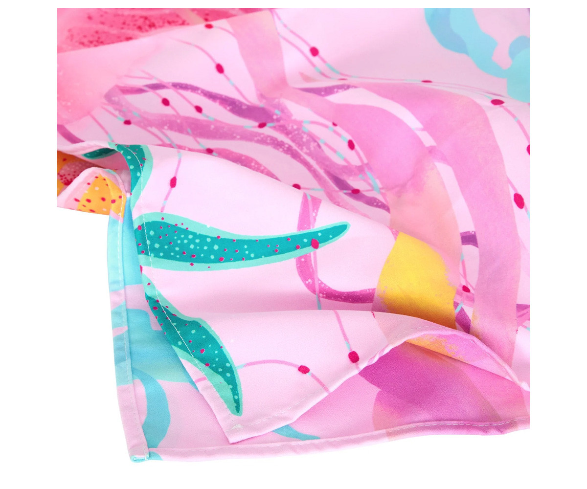 Telo Spiaggia Large Microfibra Summer Jellyfish Personalizzabile