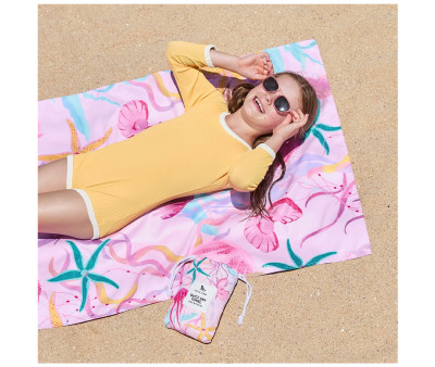 Telo Spiaggia Large Microfibra Summer Jellyfish Personalizzabile