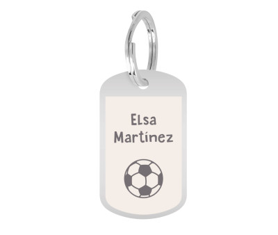 Llavero Mochila Fútbol