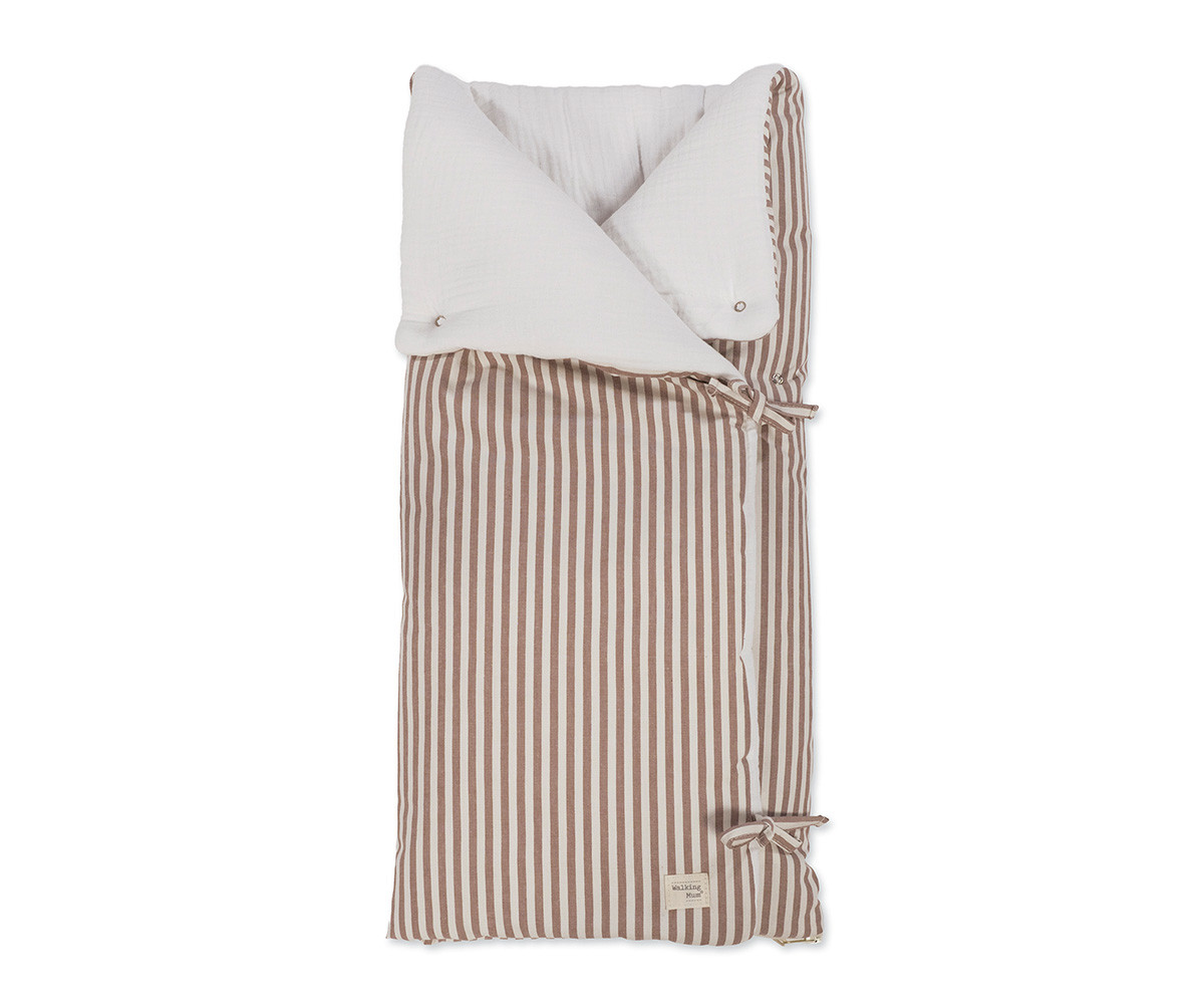 Saco Arrullo Praliné Strips Moka