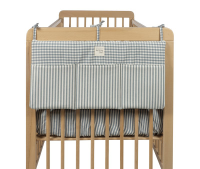 Organizador Cuna Praline Vichy Rayas Matcha