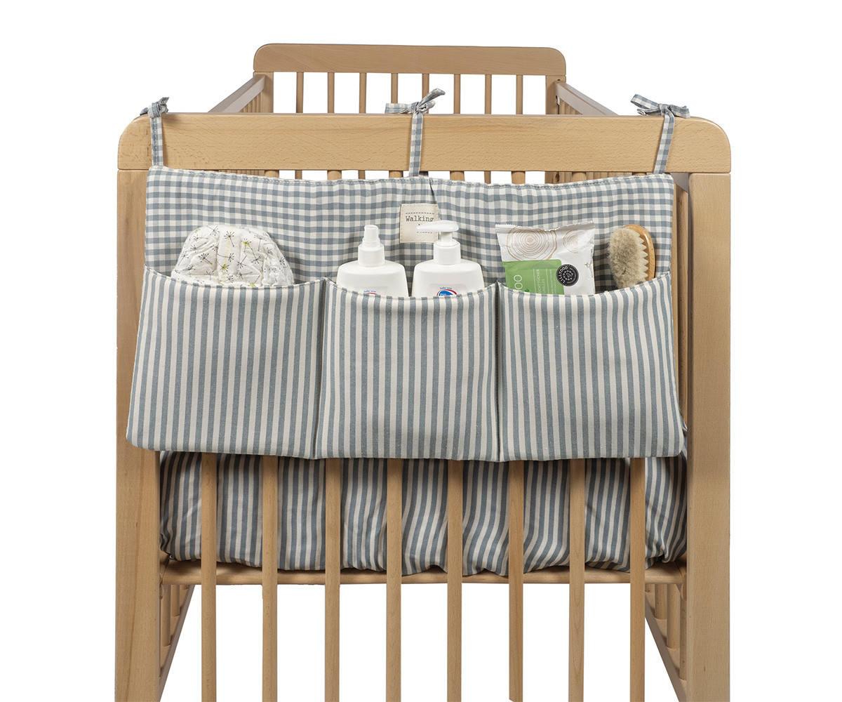 Organizador Cuna Praline Vichy Rayas Matcha