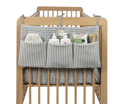 Organizador Cuna Praline Vichy Rayas Matcha