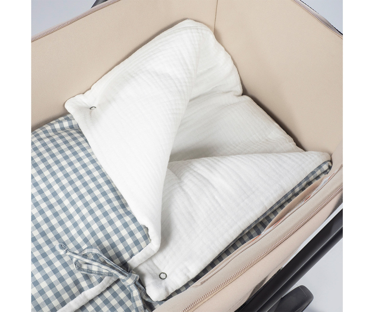 Saco Arrullo Praliné Vichy Matcha