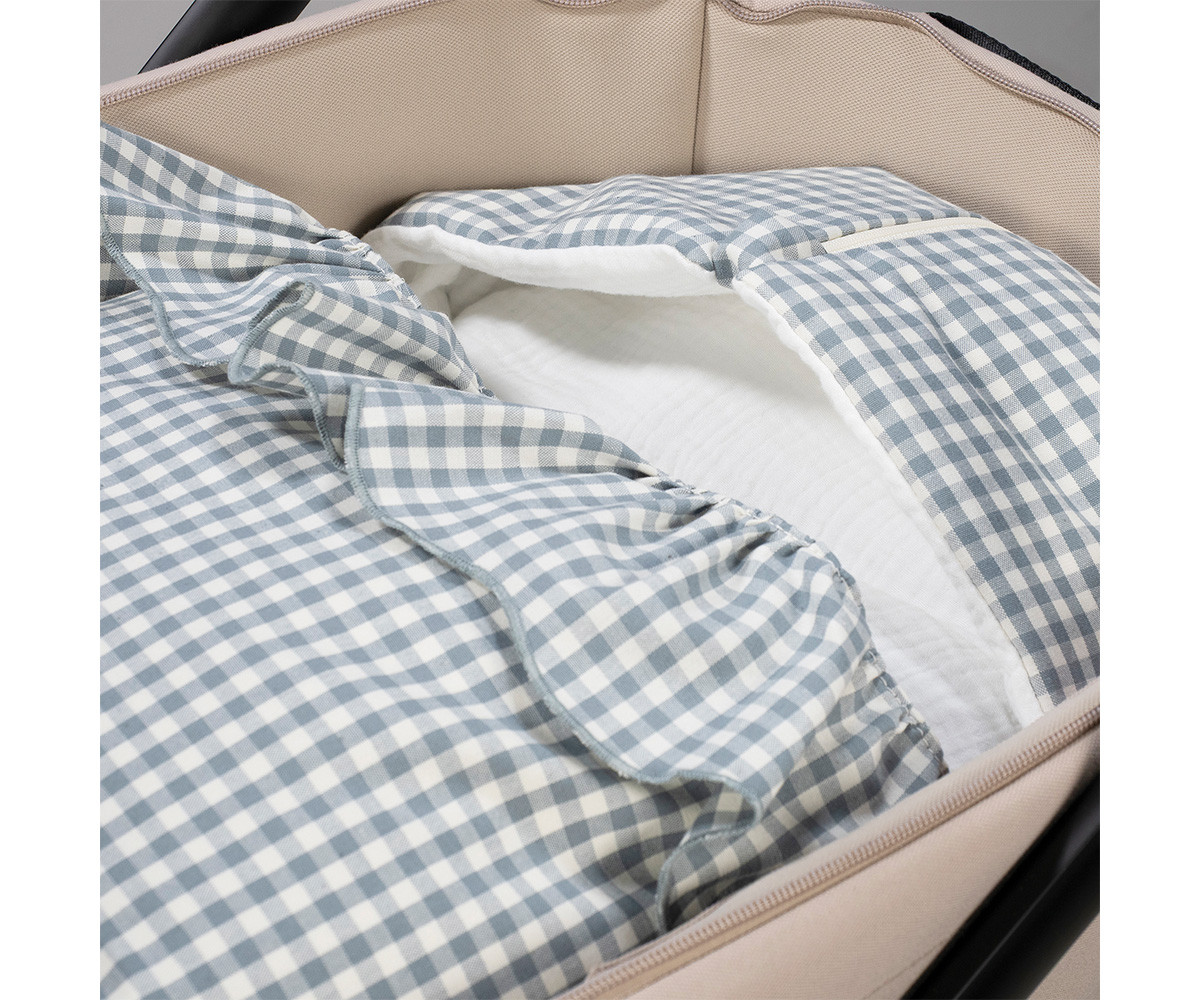 Saco Arrullo Verano Praliné Rayas Matcha