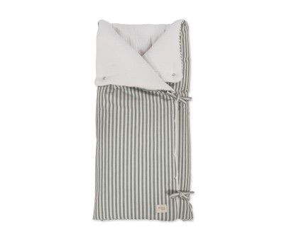 Saco Arrullo Praliné Rayas Matcha