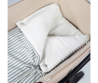 Saco Arrullo Praliné Rayas Matcha