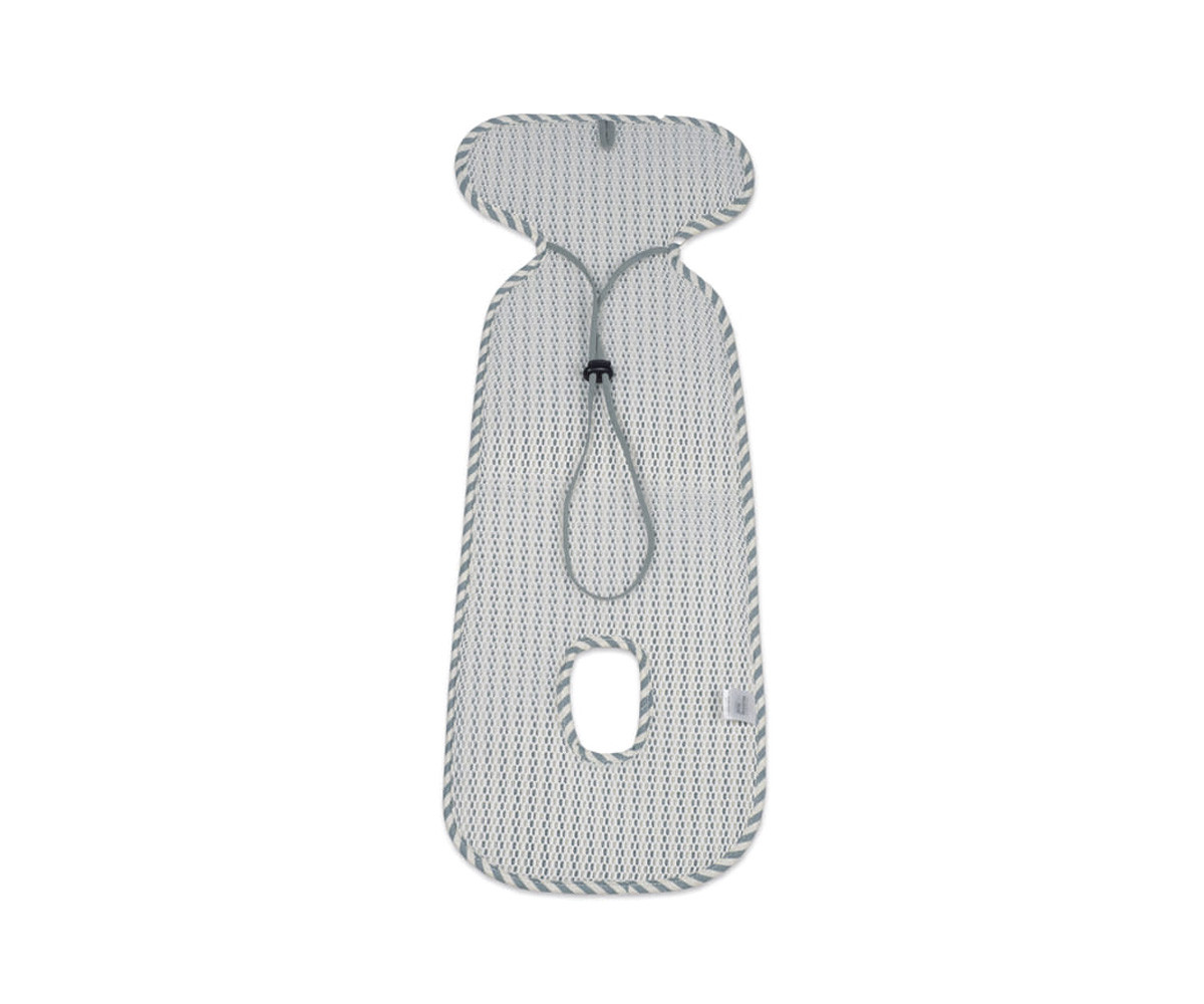 Colchoneta para Silla de Coche Praliné Rayas Matcha