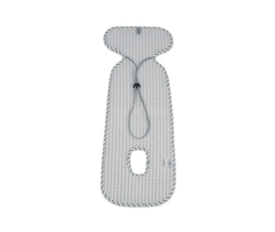 Colchoneta para Silla de Coche Praliné Rayas Matcha