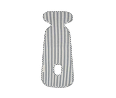Colchoneta para Silla de Coche Praliné Rayas Matcha