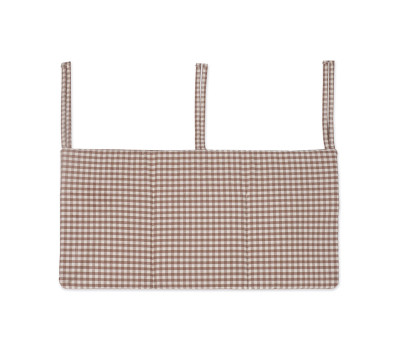 Organizador Cuna Praline Vichy Rayas Moka