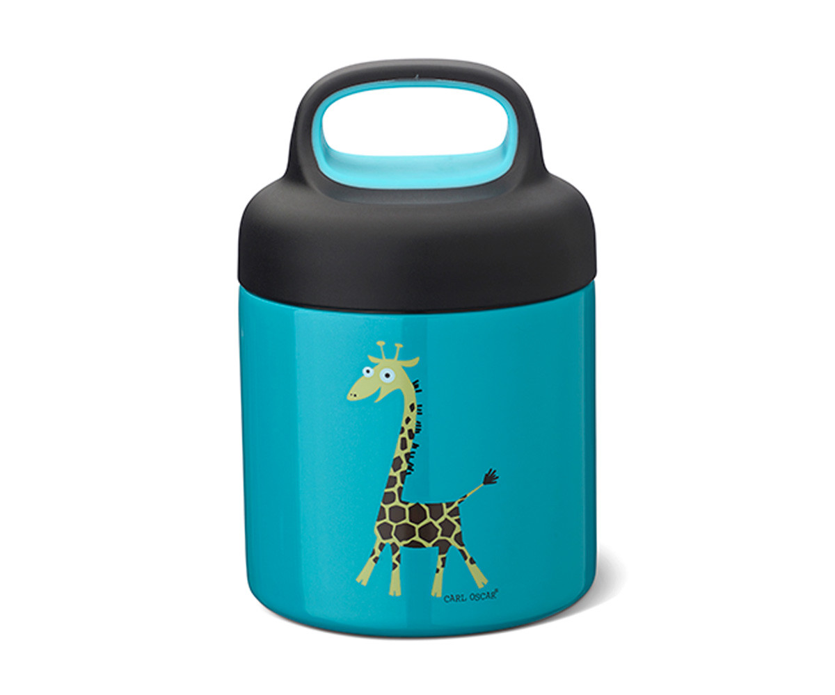 Termo Sólidos TEMP LunchJar™ Jirafa Turquoise