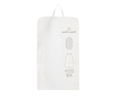 Saco Dormir Verano Little Bloom Flor Gris