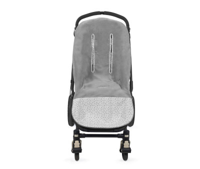 Saco Silla Invierno Little Bloom Flor Gris