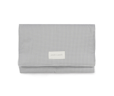 Fasciatoio Little Bloom Vichy Grey