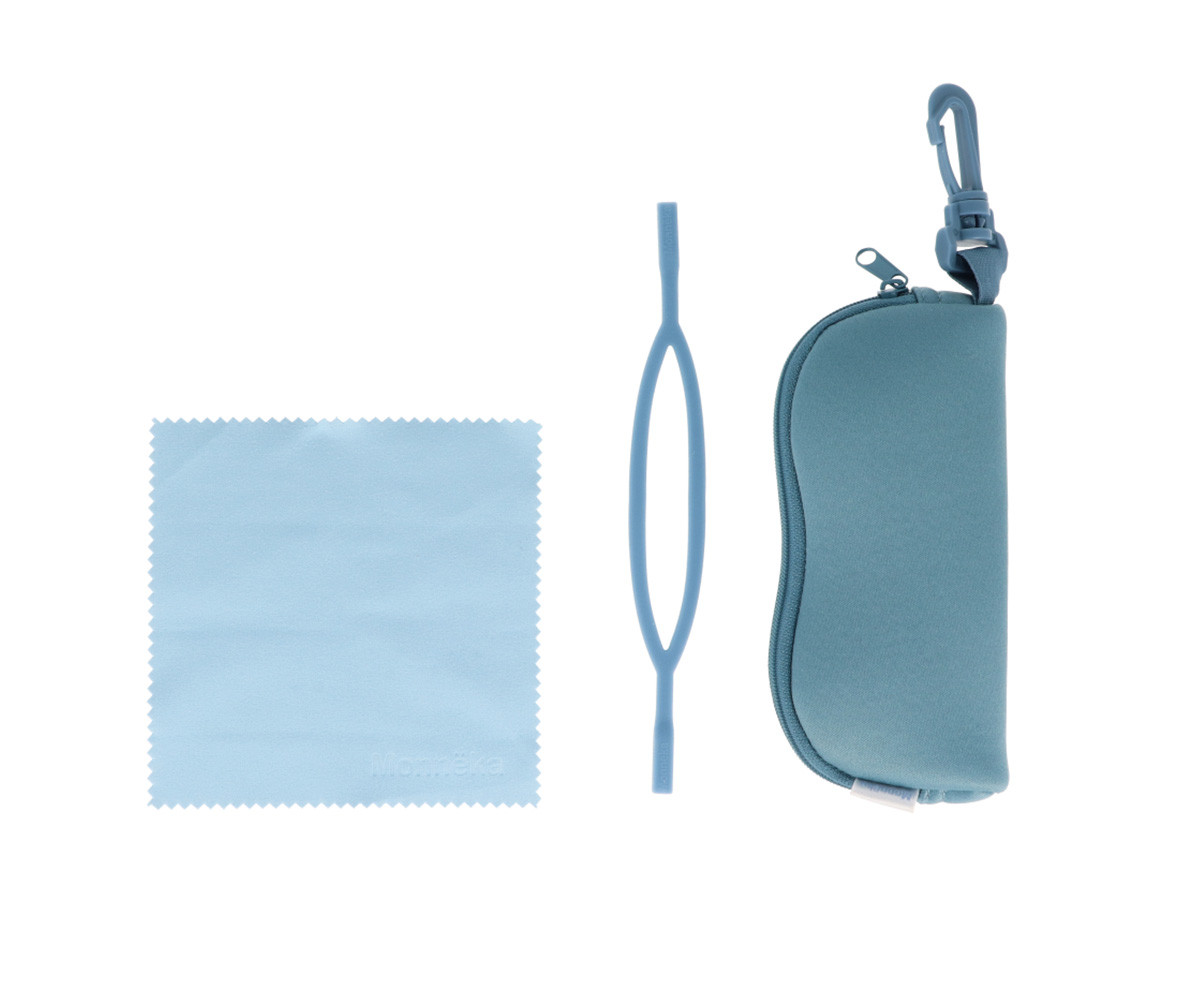 Custodia in Neoprene Occhiali con Cinturino Azure