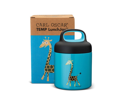 Termo Sólidos TEMP LunchJar™ Jirafa Turquoise