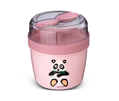 Porta Alimenti Snack N'ice Cup L Panda Pink