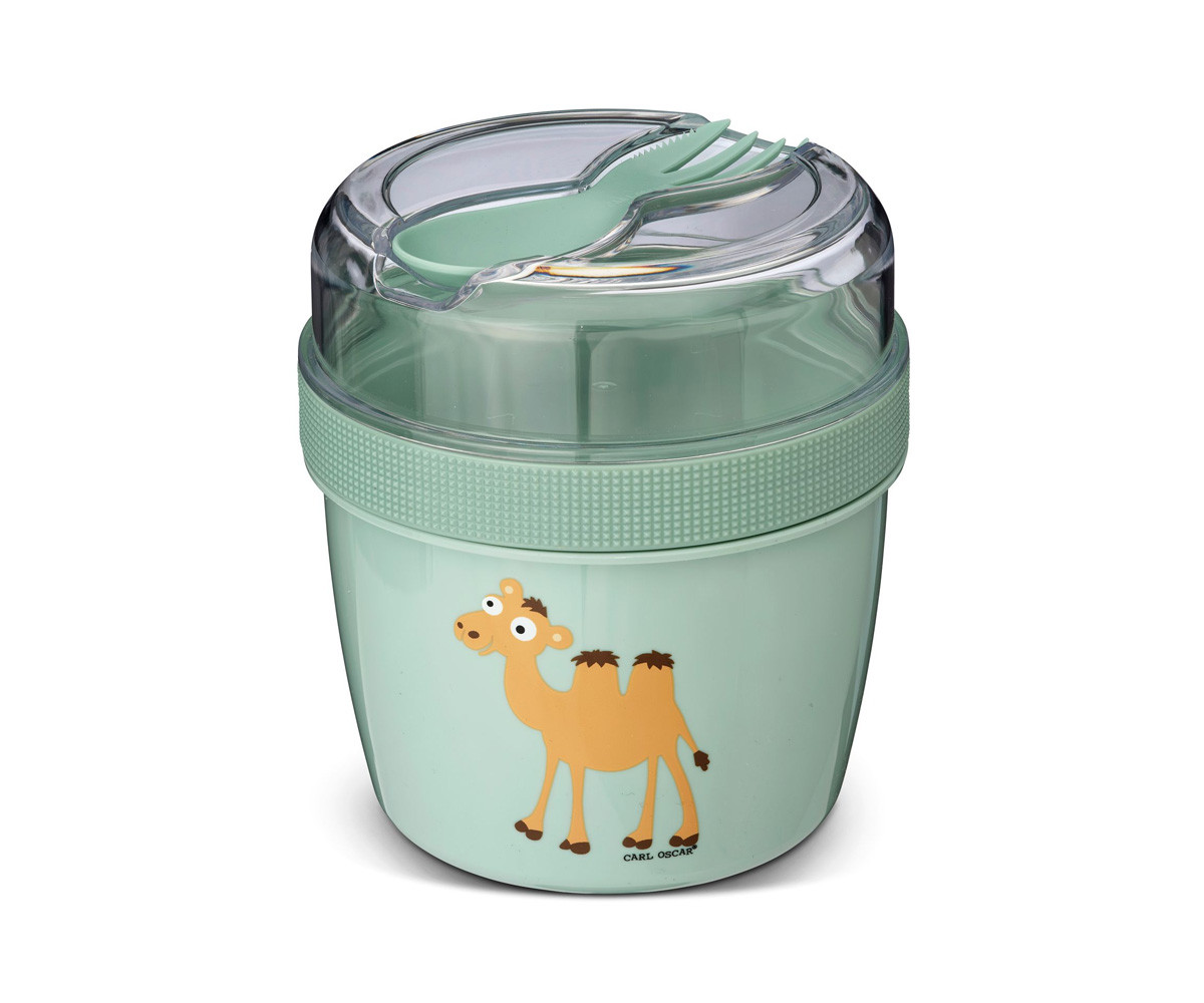 Porta Alimenti Snack N'ice Cup L Green Camel