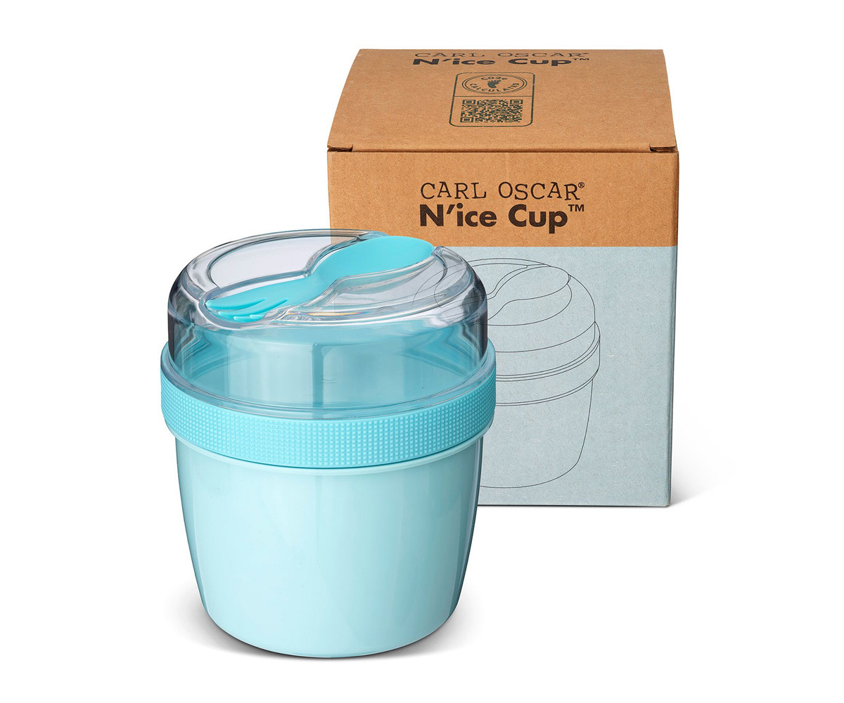 Porta Alimenti Snack N'ice Cup L Blue