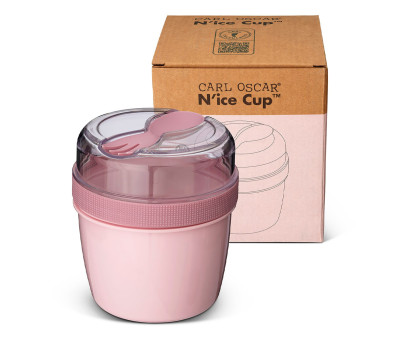 Porta Alimenti Snack N'ice Cup L Pink