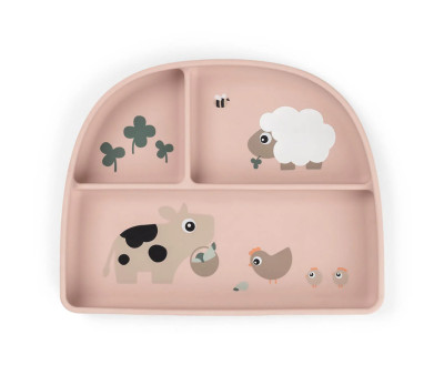 Piatto Foodie Divisorio Tiny Farm Powder