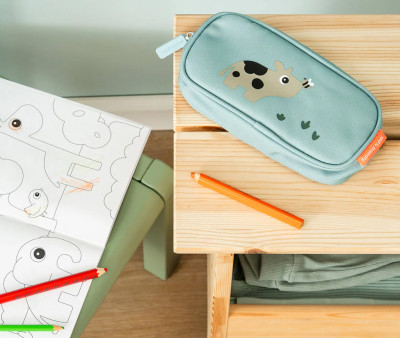 Astuccio Scuola Tiny Farm Blue