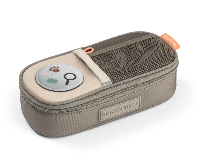 Estuche Escolar 2 Compartimentos Tiny Trails Sand