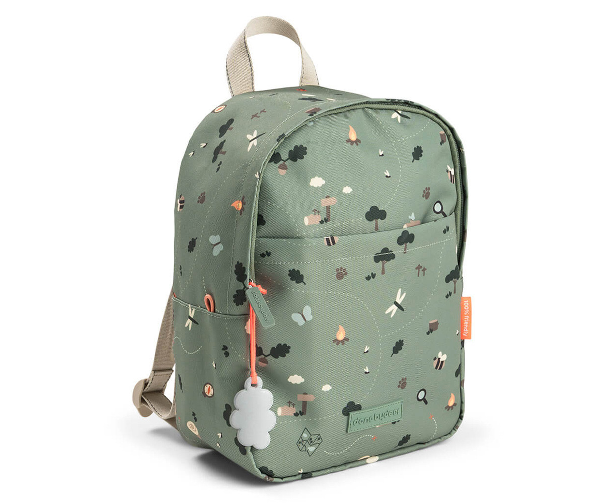Mochila Tiny Trails Green Personalizable