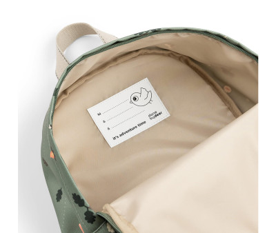 Mochila Tiny Trails Green Personalizable