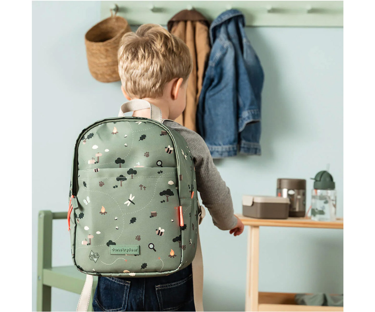 Mochila Tiny Trails Green Personalizable